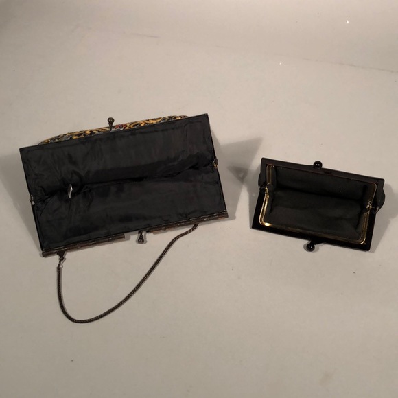 Two Flowered Patterned Purses - Picture 3 of 3